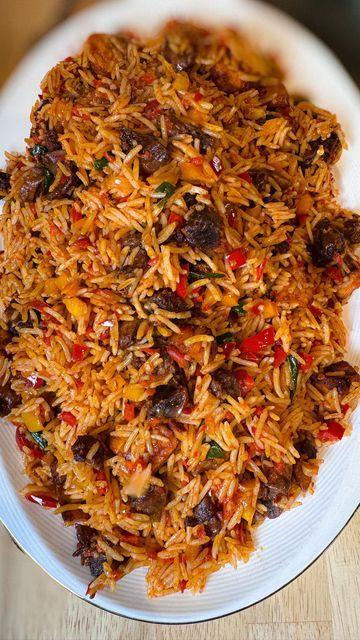 Jollof with Chicken