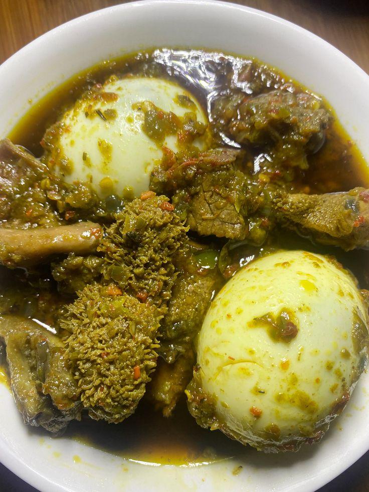 Ofada sauce (green)