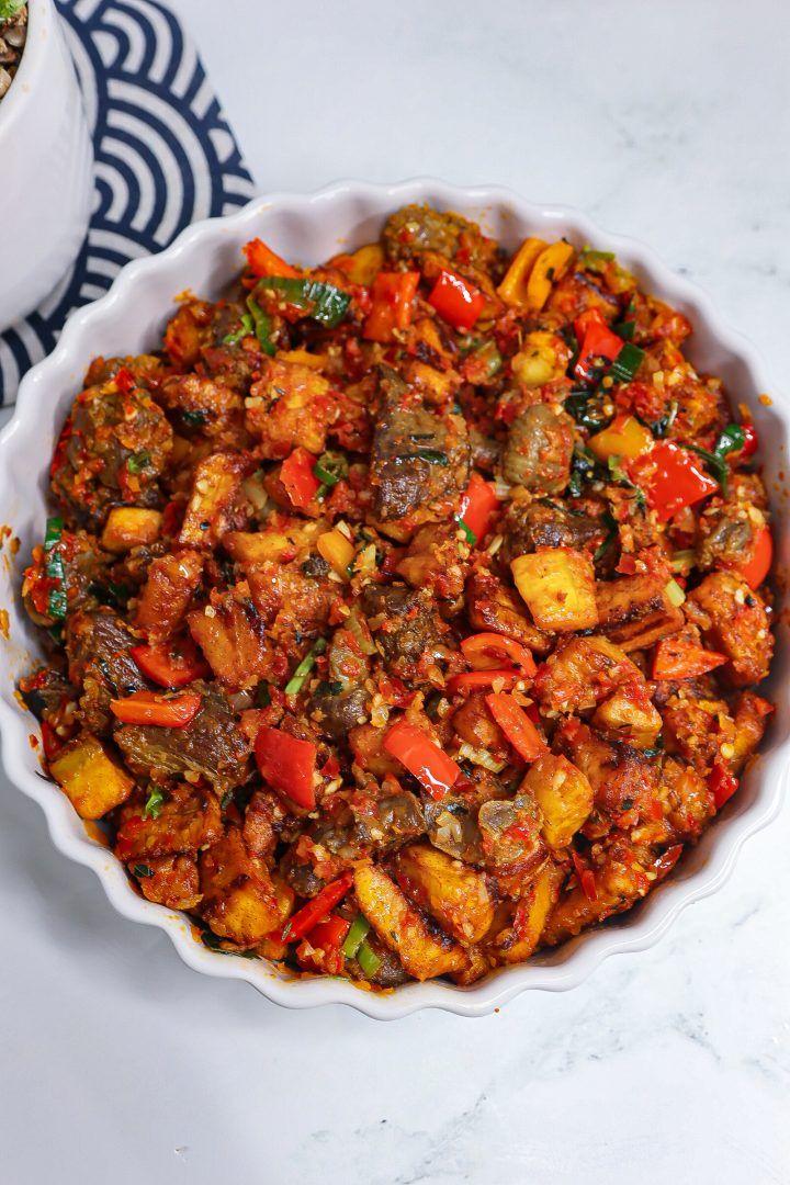 Peppered gizzard